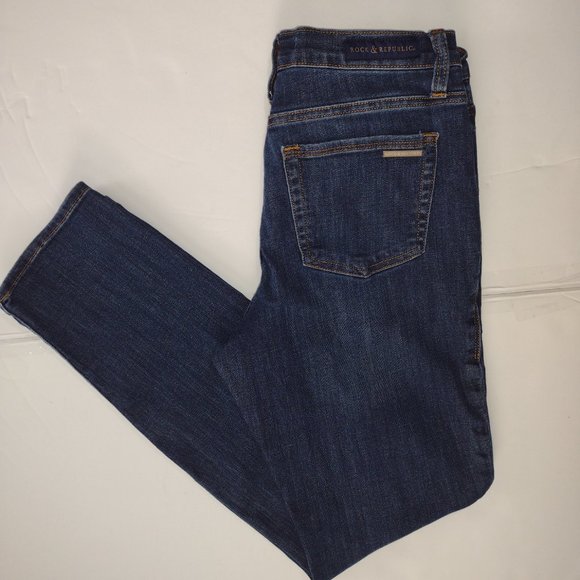 ROCK Y REPUBLICK Denim - pantalones de mesclilla  Rock Y  Repulic  denim  para mujer talla 10